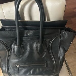 Celine bag, medium size, color black